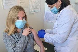 Працівники Рівненської філії Суспільного вакцинувалися від грипу
